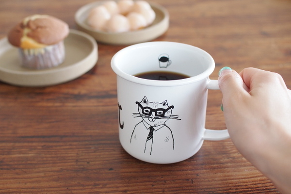 トラネコボンボンのマグカップ
